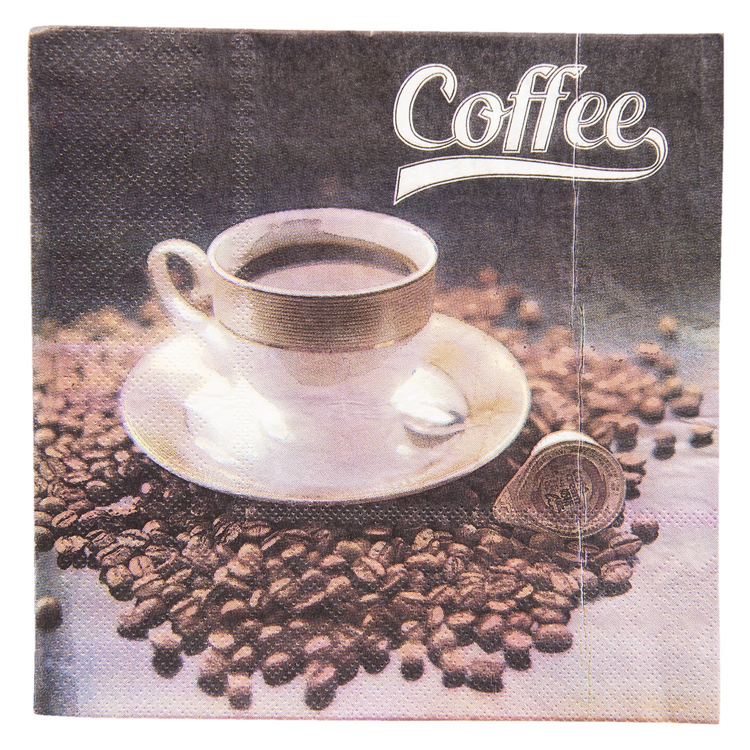 Papírové ubrousky Coffee 20 ks- 33*33 cm Clayre & Eef Papírové ubrousky Coffee 20 ks- 33*33 cm Clayre & Eef