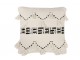 Krémový polštář s třásněmi Tassel - 45*45*4 cm J-Line by Jolipa