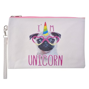 Toaletní taška Unicorn s pejskem M - 28*18 cm