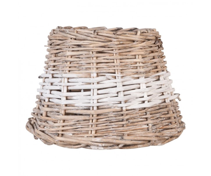 Ratanové stínidlo na lampu - Ø 23*17 cm / E27 Clayre & Eef