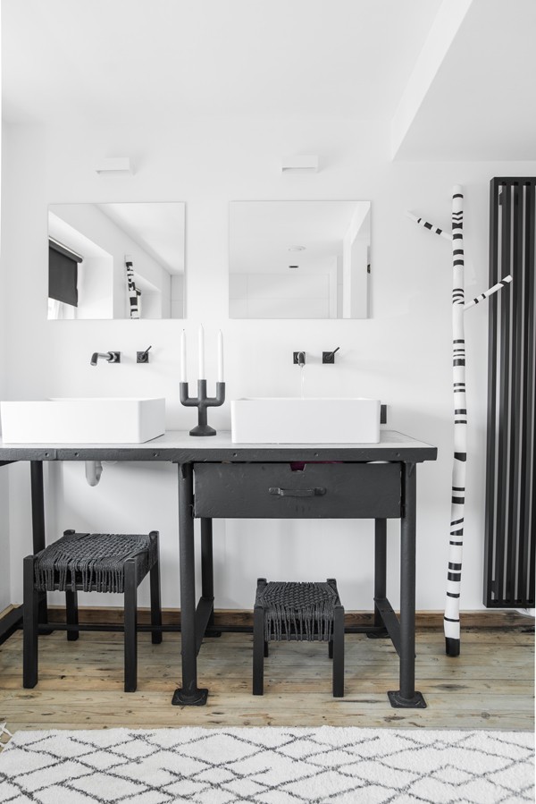 Bavlněná koupelnová předložka Rhombus - 90*175 cm HKLIVING Bavlněná koupelnová předložka Rhombus - 90*175 cm HKLIVING