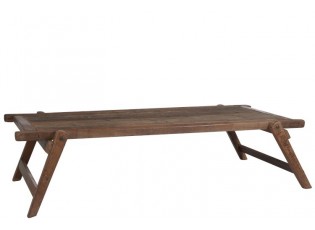 Konferenční stolek Army z recyklovaného dřeva - 175*85*42 cm