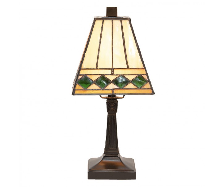 Stolní lampa Tiffany Pyramid - Ø 20*30 cm Clayre & Eef