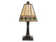 Stolní lampa Tiffany Pyramid - Ø 20*30 cm Clayre & Eef