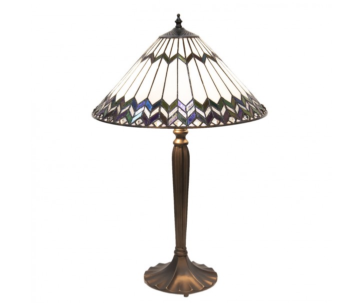 Tiffany stolní lampa Femma - Ø 40*62 cm Clayre & Eef
