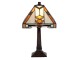 Stolní lampa Tiffany Arrow - 22*22*38 cm 1x E14 / Max 40W Clayre & Eef