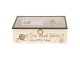 Dřevěný šicí box - 25*17*8 cm Clayre & Eef