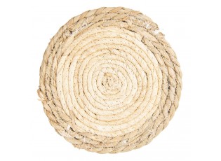 Kulatý podtácek z mořské trávy I - Ø 18 cm