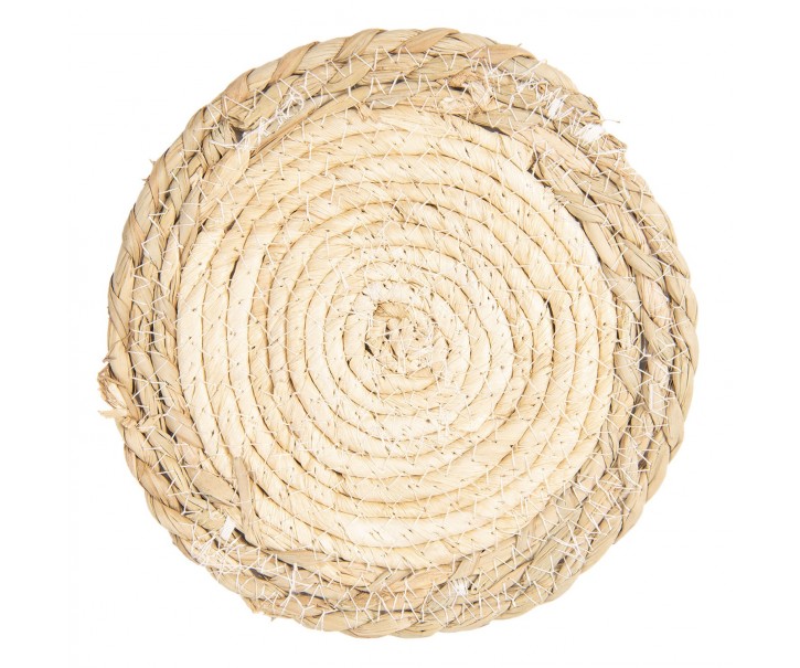 Kulatý podtácek z mořské trávy - Ø 18 cm Clayre & Eef