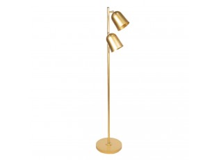 Zlatá stojací lampa více antik - 26*39*130 cm
