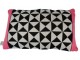 Černo-bílo- jahodový polštář Pyramid strawberry - 30*50cm Colmore by Diga