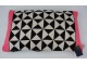 Černo-bílo- jahodový polštář Pyramid strawberry - 30*50cm Colmore by Diga