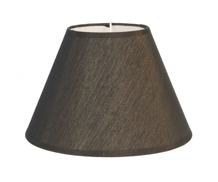 Zlato-černé stínidlo lampy Couleurs - Ø 25*16 cm Clayre & Eef