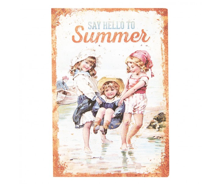Zápisníček Summer - 21*15*1 cm Clayre & Eef