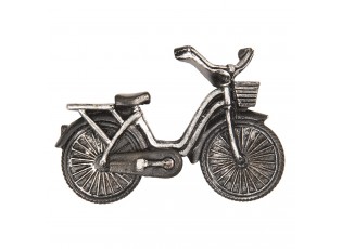 Magnet stříbrno šedé kolo - 8*2*5 cm