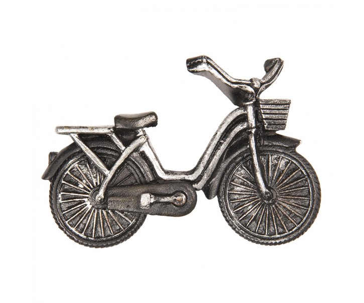 Magnet stříbrno šedé kolo - 8*2*5 cm Clayre & Eef