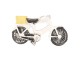 Magnet bílé kolo - 8*2*4 cm Clayre & Eef