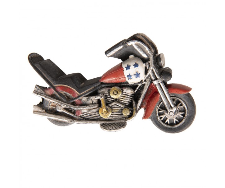 Dekorační magnet Motorka - 9*2*5 cm Clayre & Eef