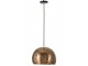 Bronzové keramické stropní světlo Globe bronze - Ø 30*132 cm J-Line by Jolipa