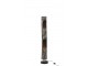 Stojací dřevěná lampa Paulownia Black 2 - Ø 21*133 cm J-Line by Jolipa