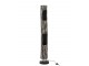Stojací dřevěná lampa Paulownia Black 2 - Ø 21*133 cm J-Line by Jolipa