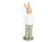 Velikonoční dekorace Králík se srdcem - 19*18*60 cm Clayre & Eef