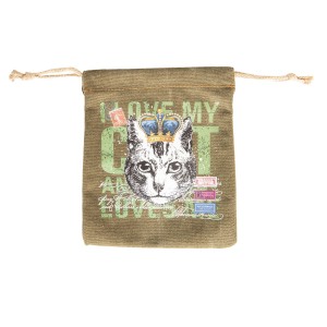 Toaletní taška I Love My Cat - 22*25*1 cm