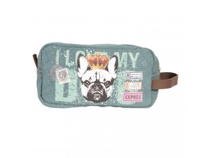Toaletní taška na zip I Love My Dog - 23*14*2 cm