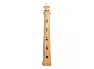 Dřevěná stojací základna k lampě Maják - Ø23*140 cm