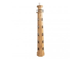 Dřevěná stojací základna k lampě Maják - Ø23*140 cm