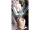 Sklenička na šampaňské Silver - Ø 7*26 cm J-Line by Jolipa