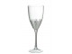 Sklenička na červené víno Silver - Ø 8*23,5 cm J-Line by Jolipa