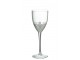 Sklenička na bílé víno Silver - Ø 7,5*21,5 cm J-Line by Jolipa