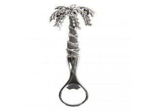 Stříbrný kovový otvírák na láhve Palma - 7*3*14 cm