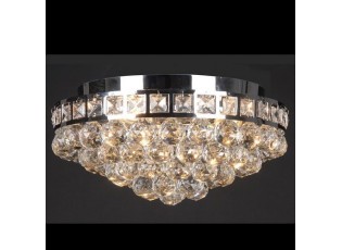 Stropní lampa s krystaly