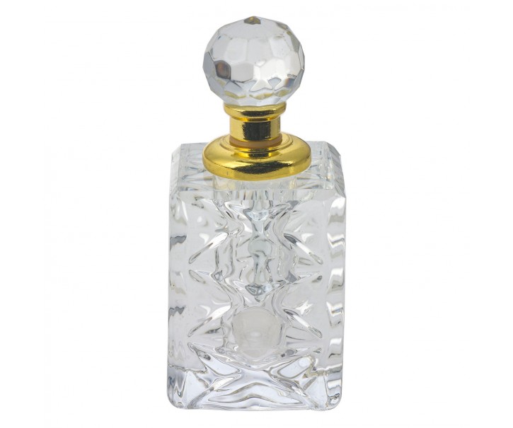 Skleněný flakón na parfém Cristal - 4 cm Clayre & Eef