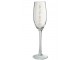 Sklenička na šampaňské Champagne - Ø 7*25 cm J-Line by Jolipa