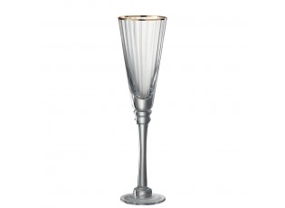 Sklenička na šampaňské Rim Gold - Ø 7*27 cm