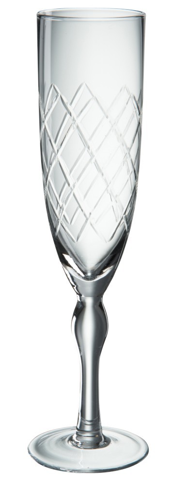 Sklenička na šampaňské Vidrio - ∅ 6*25 cm