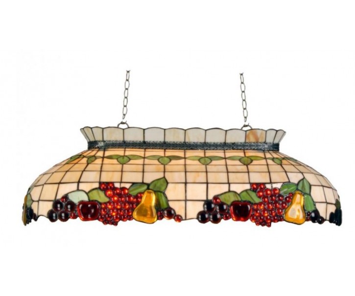 Závěsné svítidlo Tiffany Fruits - 94*41*115 cm 3x E27 / Max 60W Clayre & Eef