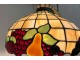 Závěsné svítidlo Tiffany Fruits - 94*41*115 cm 3x E27 / Max 60W Clayre & Eef