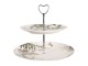 Porcelánový etažér Tropical birds - Ø 26 cm Clayre & Eef