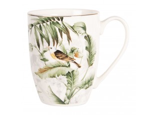 Porcelánový hrneček Tropical birds - 0.36L