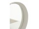 Set 3 bílých kovových zrcadel Matte - 41*41*6 cm J-Line by Jolipa