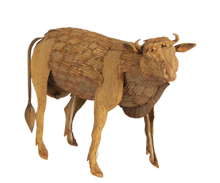 Kovová dekorace kráva - 42*18*35 cm Clayre & Eef