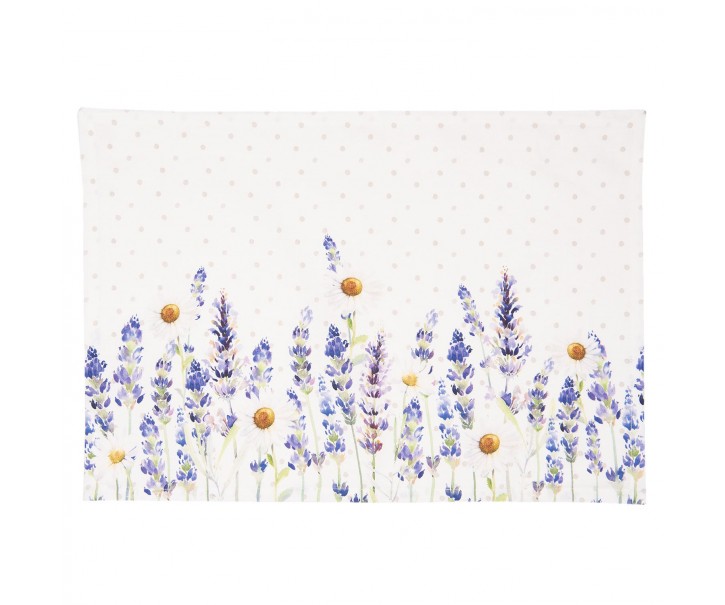Textilní prostírání Lavander Fields - 48*33 cm - 6ks Clayre & Eef