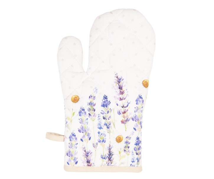 Chňapka - rukavice Lavander Fields - 16*30 cm Clayre & Eef