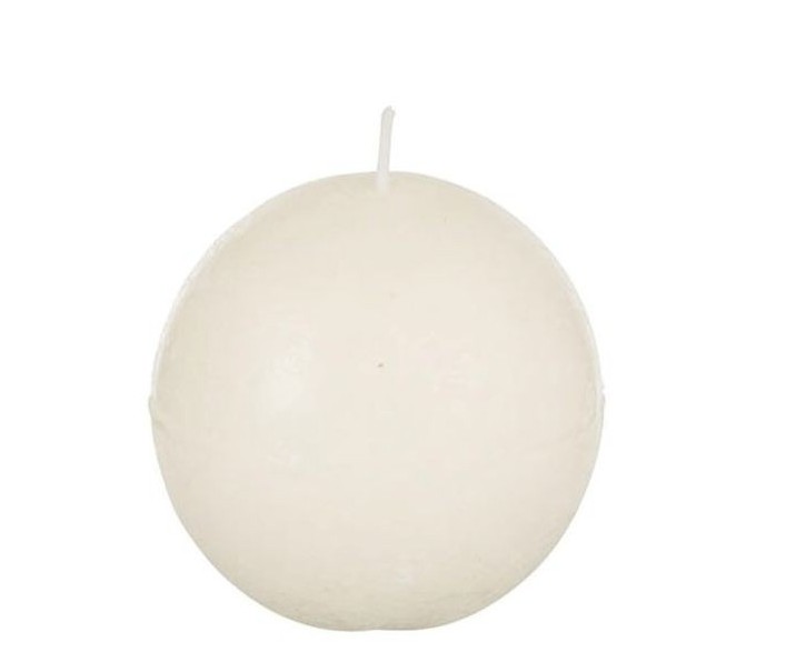Smetanová kulatá svíčka - Ø7,5cm - 24hodin J-Line by Jolipa