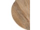 Černý barový stolek Barry - Ø 65*60cm J-Line by Jolipa
