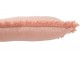 Losososvý lněný polšář s třásněmi Franje - 45*45cm J-Line by Jolipa